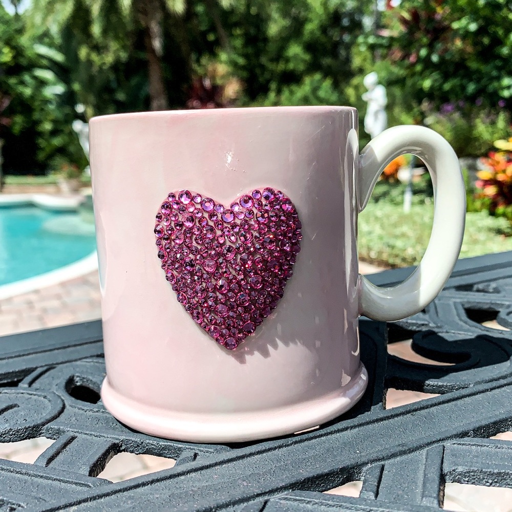 Crystal Heart Mug